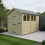 6 x 11 Apex Shed Tanalised (Single Door, With Windows) 1