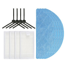 Replacement Parts for QV 35A/QV 35S Robot Vacuum Cleaner Main Side Brush HEPA Filter Mop Pads