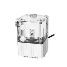 Computer Water Cooler CPU Water Cooling Pump+Reservoir with Brass Defoamer Magnetic Levitation Pump Core C