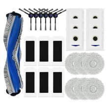 For T30 Pro Omni, T30 Omni, M12 Pro+, M12 Ultra Main Side Brush Filter Mop Dust Bags