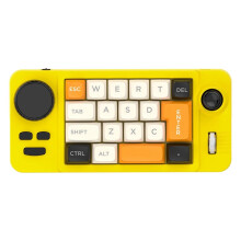 19-Key Macro-Defined Joystick Dual-Wheel RGB Hot-Swappable Macro-Defined Wired Mechanical Gaming Keyboard for Win10 C
