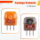 2Pcs New TMR Hall Effekt Joystick 3D Analog Joystick Sensor Module for Controllers Hall Thumb Stick for  Series 5