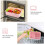 Lunch Box with Tableware for Office Workers Square Divided Microwave Oven Bento Box Leakproof Container for Picnic 2