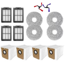 Compatible for Robot Vacuum X70 / DEM-X70 Accessories Filter Dust Bag Mop Cloth
