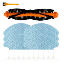 Suitable for Medion Sweeping Robot Accessories, Vacuum Cleaner Replacement Parts, Main Side Brush, Mop Cloth