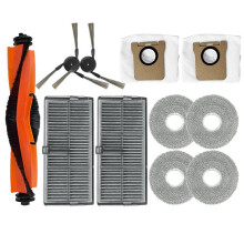 Compatible for Mijia M40 / D110CN Accessories Main Brush Filter Mop Cloth Dust Bag Replacement Parts
