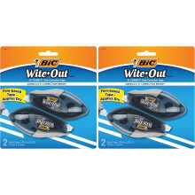 BIC Wite-Out Brand EZ Correct Grip Correction Tape,19.8 Feet,of White Correction Tape,Fast,Clean and Easy to Use Tear-Resistant - 2 Count (Pack of 2)