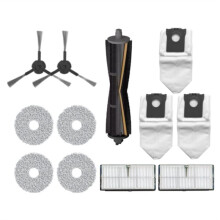 For E30 Ultra M30 S Robot Vacuum Cleaner Spare Parts Hair Trimmer Brush/Side Brush, Filter, Mop Cloth Kit