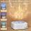 Wave Projection Light  Speaker Wireless MP3 Music Player RGB Atmosphere Light Hifi Audio System 3
