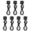 7 Pieces Momentary Push Button /Off  12V/24V,  Button  Mount for Car Horn, Industrial Control 1