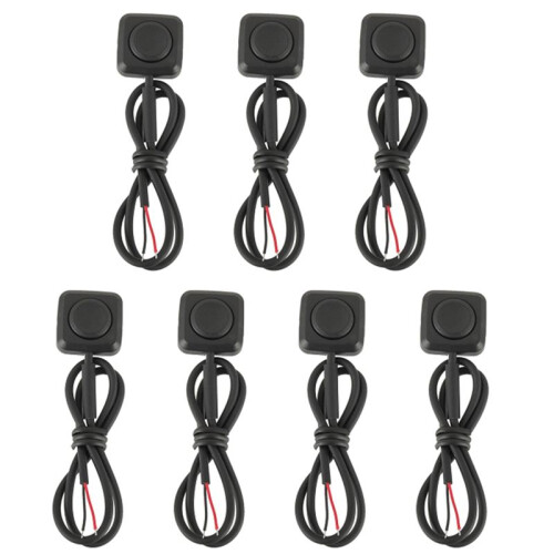 7 Pieces Momentary Push Button /Off  12V/24V,  Button  Mount for Car Horn, Industrial Control