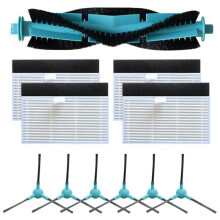 For Ultenic T10 Lite Robot Vacuum Cleaner Main Side Brush HEPA Filters Replacement Parts Kit