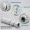 For  2554A Vacuum Cleaner Accessories Multi-Function Roller Brush Filter Replacement Pack Brush 4