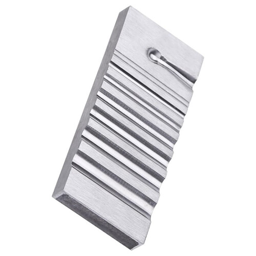 Swage Block Metal Forming Tool for Jewelry, Iron Bench Tool with Precise Channels 1