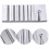 Swage Block Metal Forming Tool for Jewelry, Iron Bench Tool with Precise Channels 3
