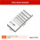 Swage Block Metal Forming Tool for Jewelry, Iron Bench Tool with Precise Channels 5