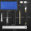 Pencil Style Glass Cutter Tool Set with Scribe Assist Handle, Ruler, Screwdriver and  Storage Bag 6