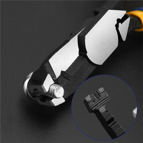 Multi-Function Sliding Tooth Screw Pliers for Rusty Wire Removal and Carp with Non-Slip  Red Hand Tool 2