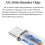 USB-C to 3.5mm Digital Audio Adapter ALC5686 Audio Interface Cable 32bit/384kHz DAC Headphone Decoding Adapter Orange 5