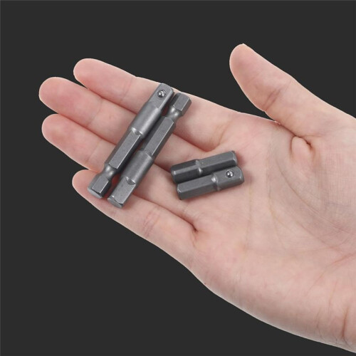 8 Pieces 1/4 Hex to 1/4 Square Socket Adapter, Drill Socket Adapter Square Socket Drill Adapter 1/4 Inch for Car DIY 1