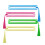 4 Pcs Mahjong  Finder, Bright Acrylic Mahjong  Reader for Beginners, Thickened Rules Reader 1