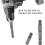 8 Pieces 1/4 Hex to 1/4 Square Socket Adapter, Drill Socket Adapter Square Socket Drill Adapter 1/4 Inch for Car DIY 3