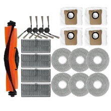 For Mijia Sweeper M40/D110CN Accessories Main Side Brush Filter Mop Dust Bag Accessories Sweeper Consumables