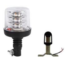 360 Degree Amber LED Warning Light Marine Yacht Navigation Amber Strobe Light for Vehicles Marine Agriculture Emergency
