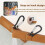 2 Pcs  Tees and  Pouch Bag, Portable Clear Squeeze Top Bag Holder with Clip,  Accessories 7