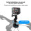 For    Action Camera Universal Camera Mount Clamp for Motorcycle and Bike Handlebar Tripod Light Stand 1