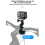 For    Action Camera Universal Camera Mount Clamp for Motorcycle and Bike Handlebar Tripod Light Stand 8