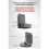 Magnetic Expansion Adapter Frame for  Pocket 4/3, Dual-Foldable Stand with Arca-Swiss Quick Release & Cold Shoe Mount 1