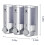 ChuangDian Manual Soap Dispenser Wall Mount for Bathroom and Kitchen White 6