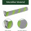 10PCS for   Max 705 Combo / 706 Combo / 707 Combo Vacuum Brush Dust Bag Filter Roller Mop Replacement Parts 2
