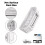 Part Replacement for  Deebot T30 MAX T30 OMNI T30 Pro T30 Pro Omni Dust Box HEPA Filter Robot Vacuum Cleaner 4