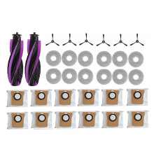 32 Pcs for JONR P20 PRO Vacuum Cleaner Accessories Roller Side Brush Mop Pad Dust Bag