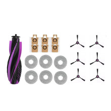 19 Pcs for JONR P20 PRO Vacuum Cleaner Accessories Roller Side Brush Mop Pad Dust Bag