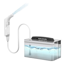 Portable Electric Bidet for Personal Hygiene Cleaning 2.3L Rechargeable Travel Camping Bidet Shower Sprayer B:White