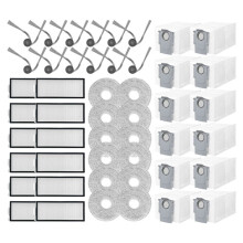 For Saros Z70 Replacement Parts Accessories Side Brush Hepa Filter Mop Cloth Dust Bags