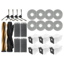 For X50 Ultra/ X50 Master/ L50 Pro Ultra Sweeping Robot Accessories Main Brush Filter Mop Cloth Dust Bag