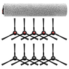 11PCS for Omni S1 Pro / E25/E28 Robot Vacuum Cleaner Replacement Parts Washable Side Brush Rolling Mop