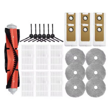 25PCS for Uwant U200/U200 Pro/Edison 2 /U250 Vacuum Cleaner Brush HEPA Filter Mop Cloth Dust Bag Replacement Parts