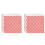 200 Vellen Sandwichpapier, 30 X 30 cm, Rood-Wit Geruit Papier voor Plastic Voedselmandjes 1