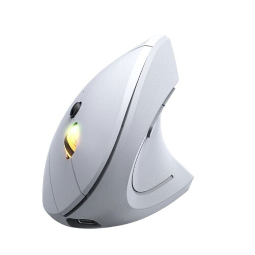 2.4GHz Wireless Vertical Ergonomic Mouse Rechargeable  Mice DPI 800/1200/1600 for Laptop PC Desktop White 1