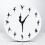 Pole Dancing Clock Hands Wall Art Decor for Dancing Room, Silent Movement Clock Dance 2