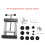 Universal Clamping Mold Mount for    Air 2 2S Series, Multi-Functional Holder Bracket for Drone Repair Tools 3