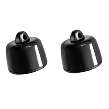 2PCS GPS Tracker Pets Global Locator for Birds Dogs and Cats Real- Location Tracking for IOS Android System