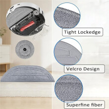Accessories for S8 MaxV Ultra / S8 Max Ultra, 4 Main Brushes,Wipes,Filters,Dust Bags,Side Brushes,Side Wipers