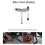 Bicycle Repair Tool Kit Bicycle Crank Remover Tool Bottom Bracket Removal Tool Freewheel Remover Tool 5