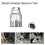 Bicycle Repair Tool Kit Bicycle Crank Remover Tool Bottom Bracket Removal Tool Freewheel Remover Tool 6